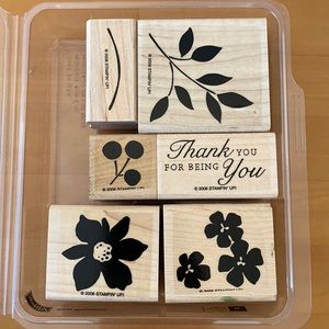 Stampin’ Up! Best Blossoms 6-Piece Floral Stamp Set